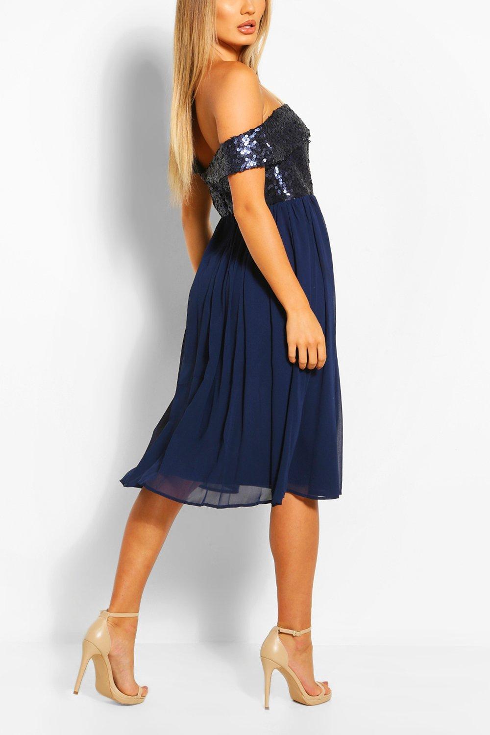 robe longue col bateau