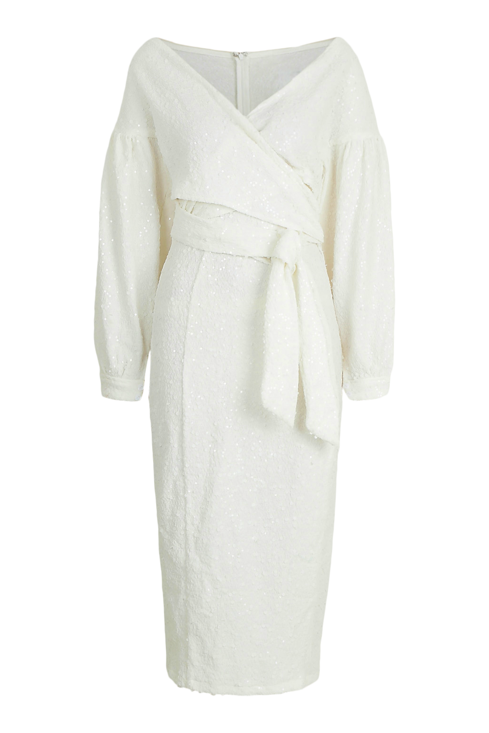 White midi dress clearance boohoo