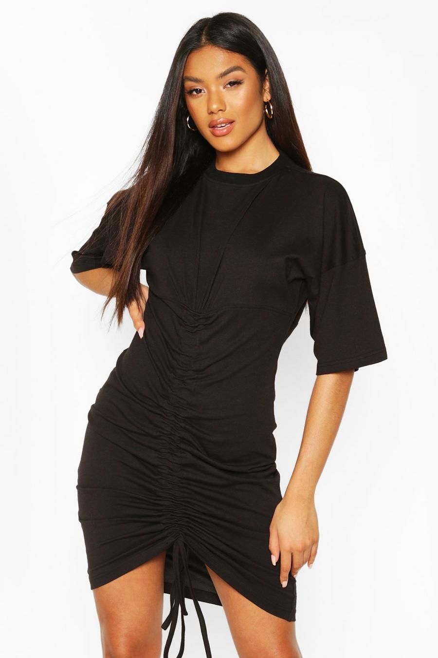 Rouched Front T-Shirt Dress image number 1