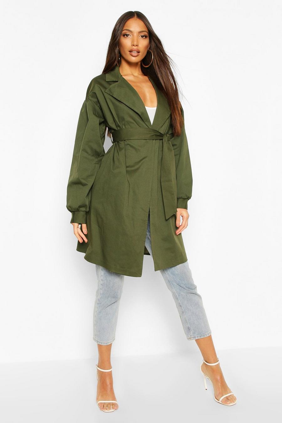 Extreme Sleeve Trench Coat image number 1