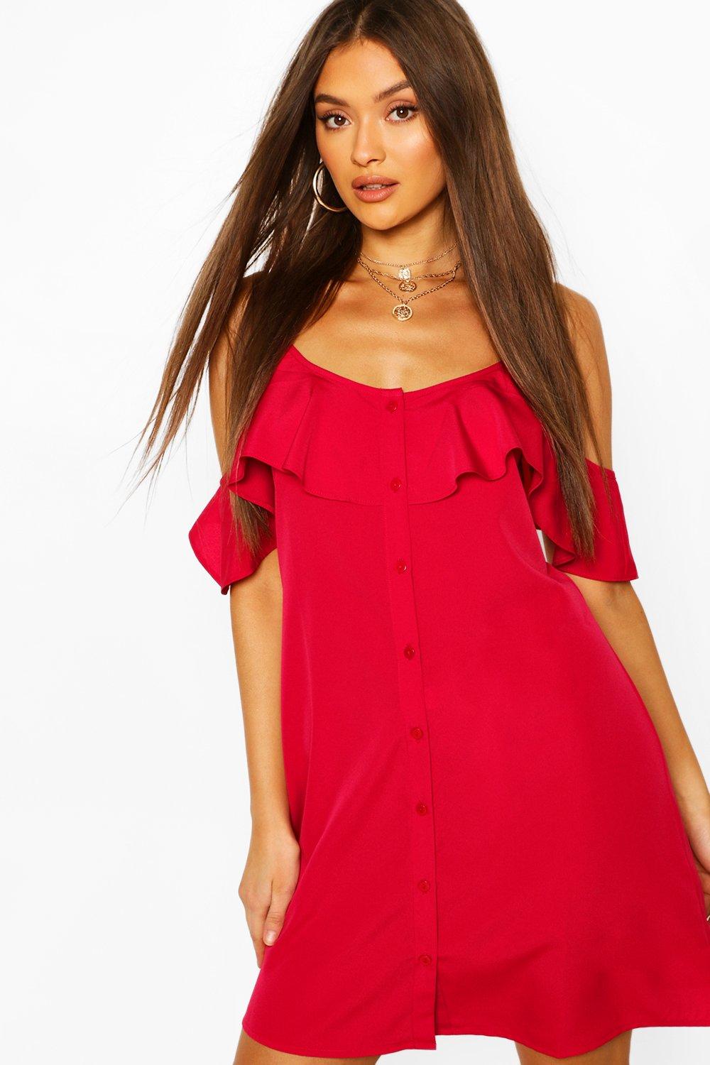 boohoo cold shoulder