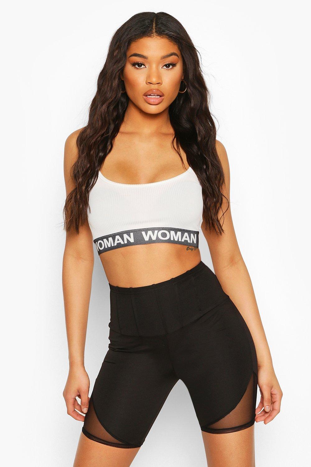 boohoo black cycling shorts