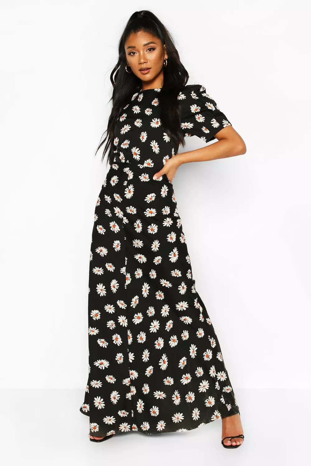 Daisy print maxi on sale dress