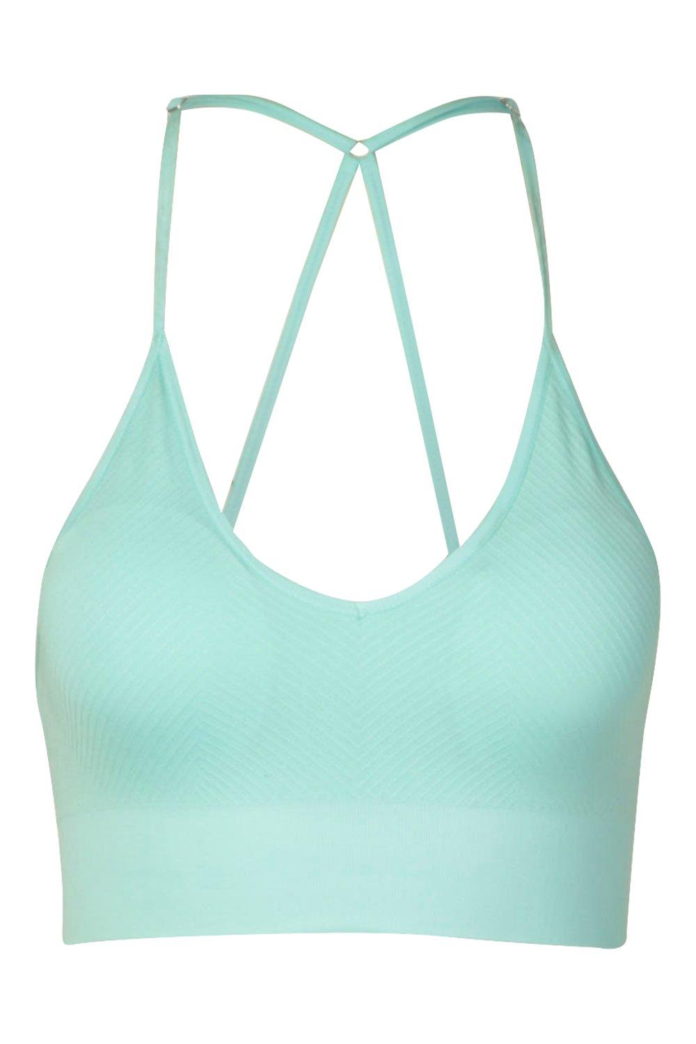 Fit Ribbed Moulded Sports Bra