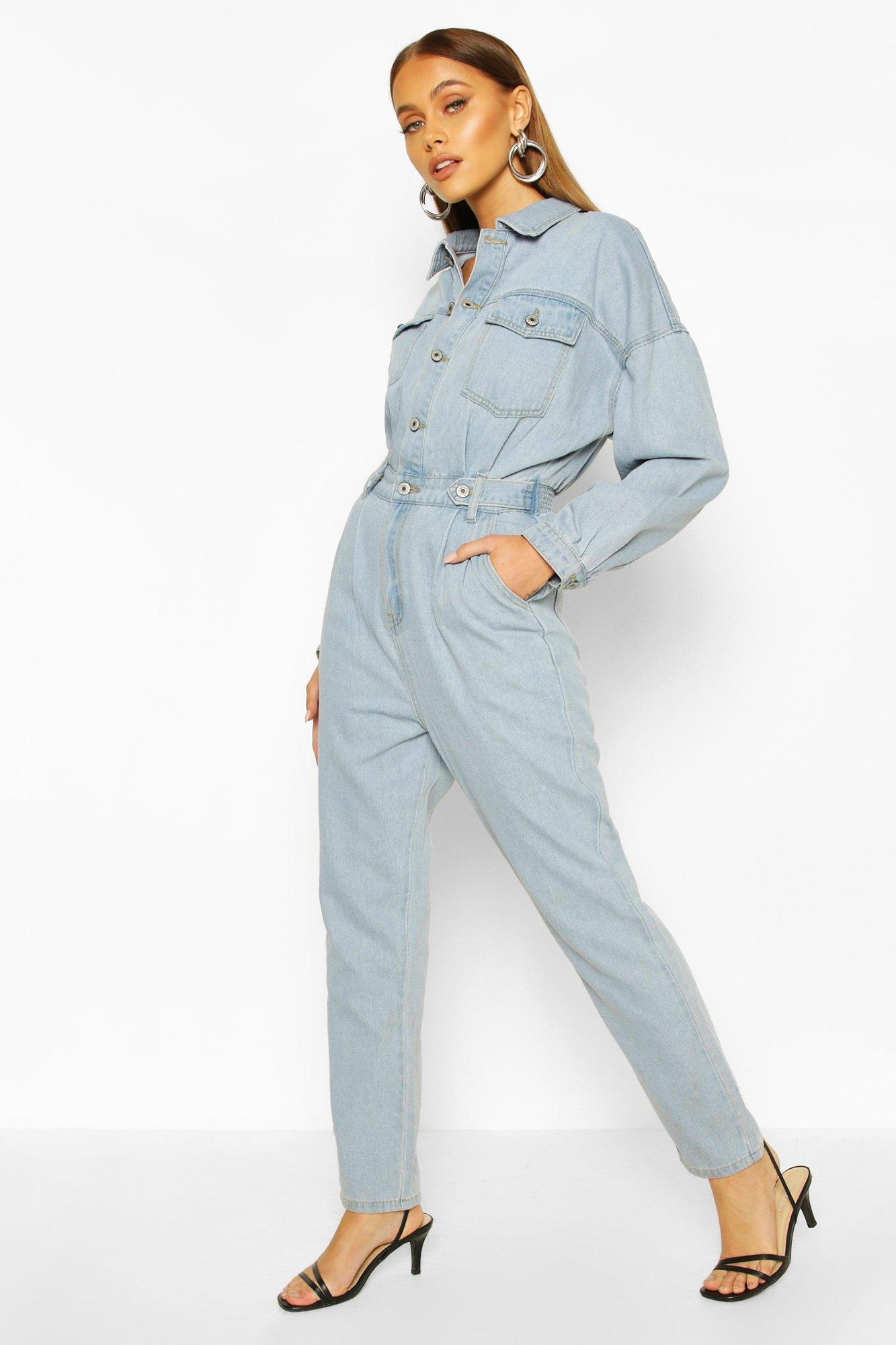 denim boilersuit