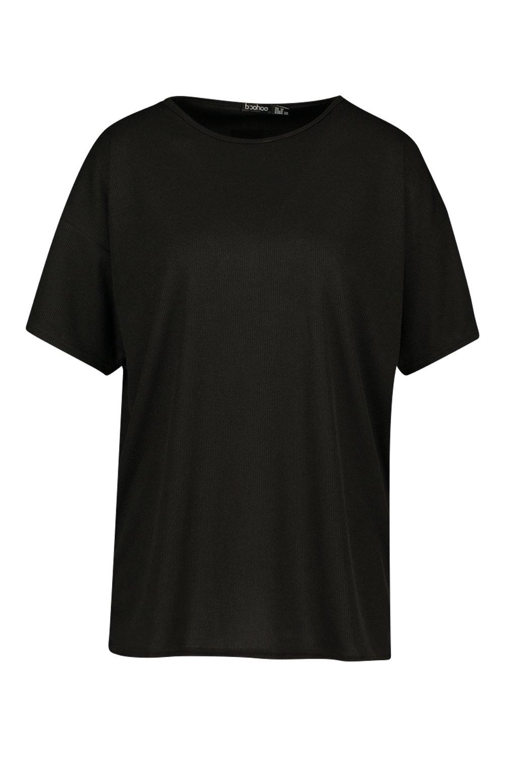 Black oversized t-shirt – The7 Brand Shop