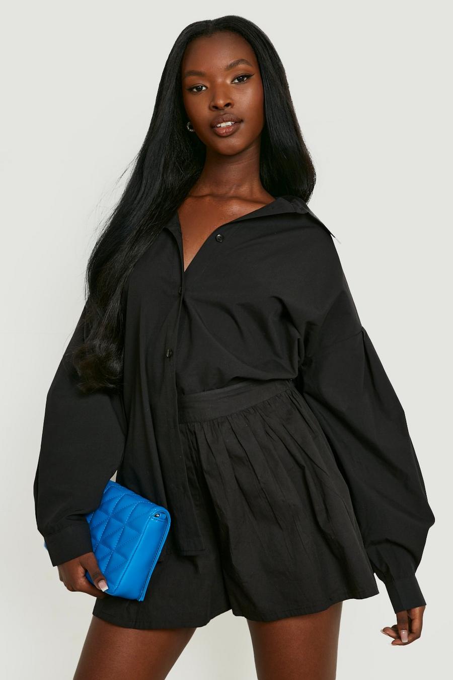 Black Oversized Shirt image number 1