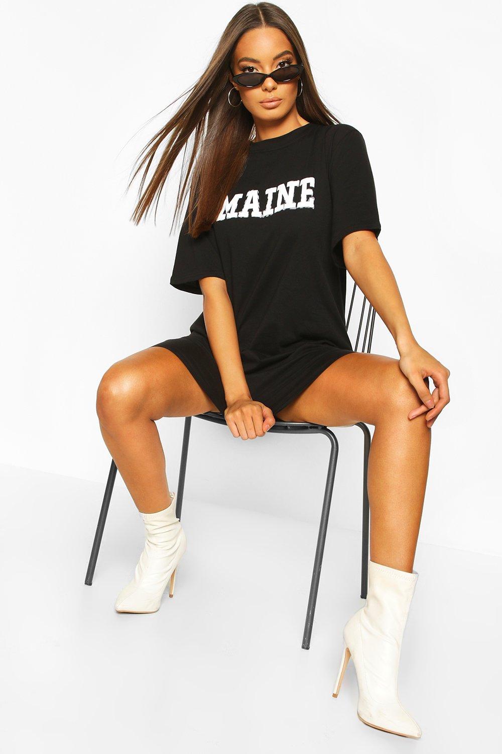 Missguided oversized t shirt dress deals