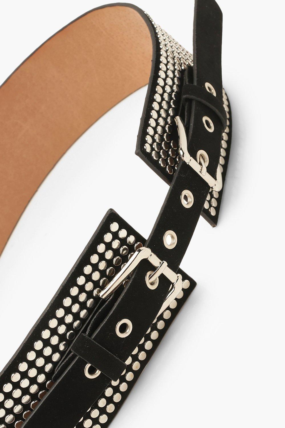 Taille Riem Dubbele Gesp En | boohoo