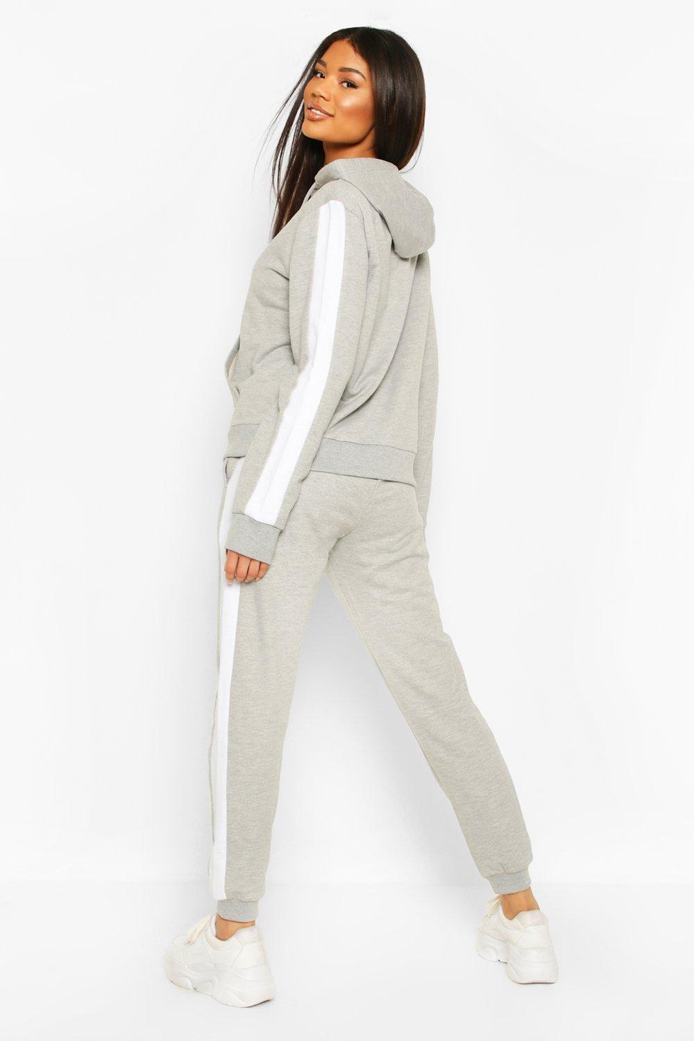 womens grey jogging suit