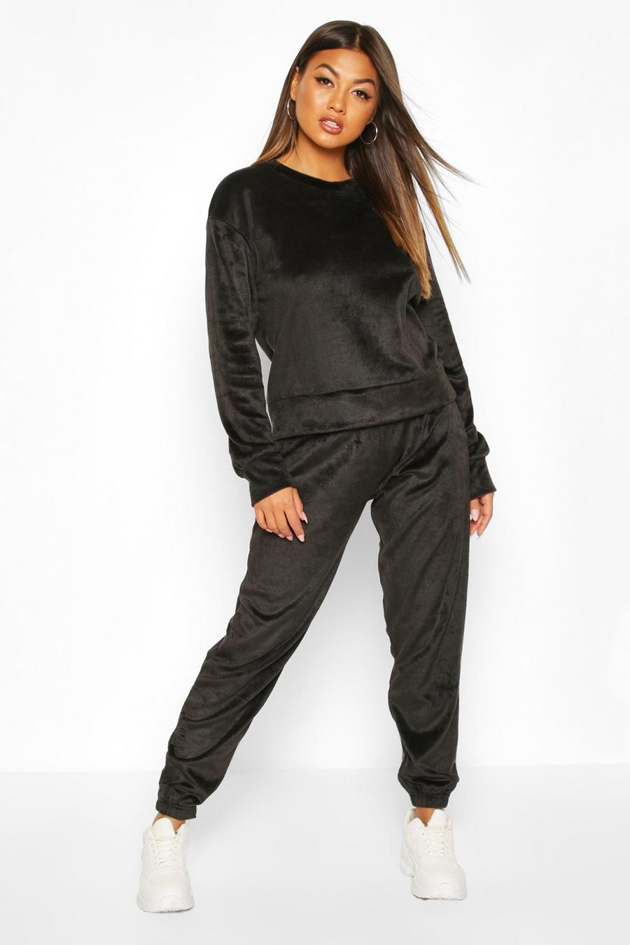 Velour Sweat & Jogger Set image number 1