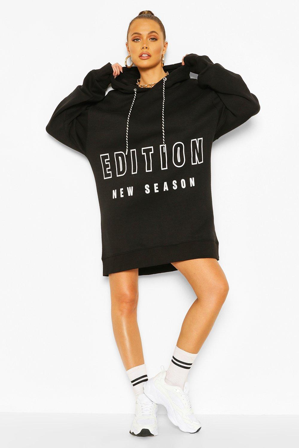 boohoo sweatshirt dress