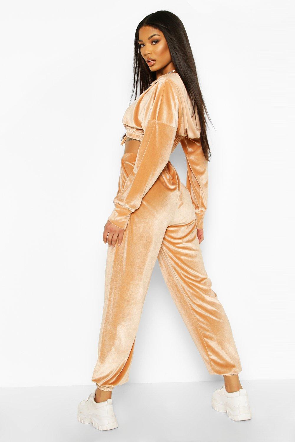 Velour Slouchy Tracksuit Jogger