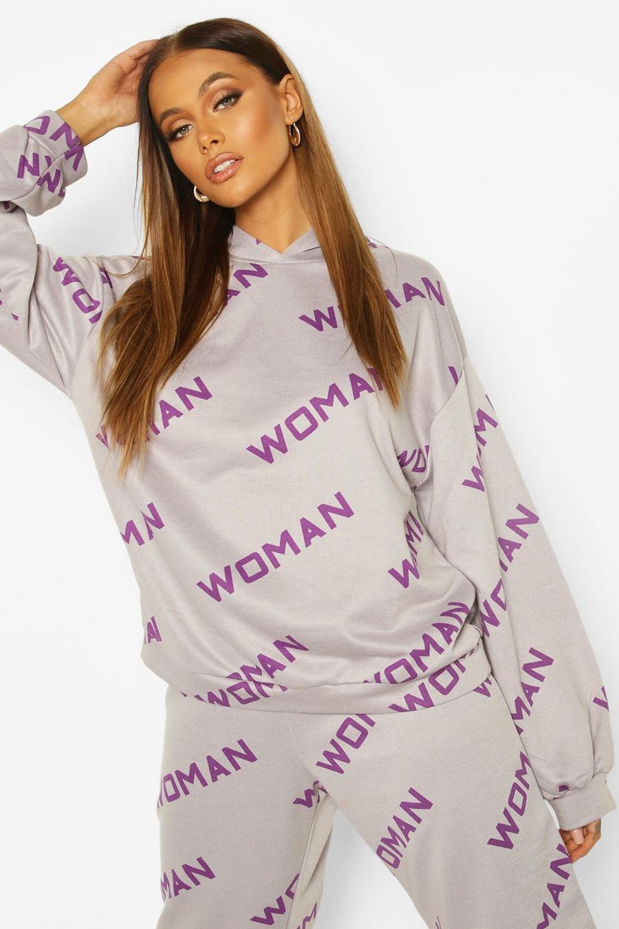 Woman Oversize sweatshirt med ballongärm image number 1