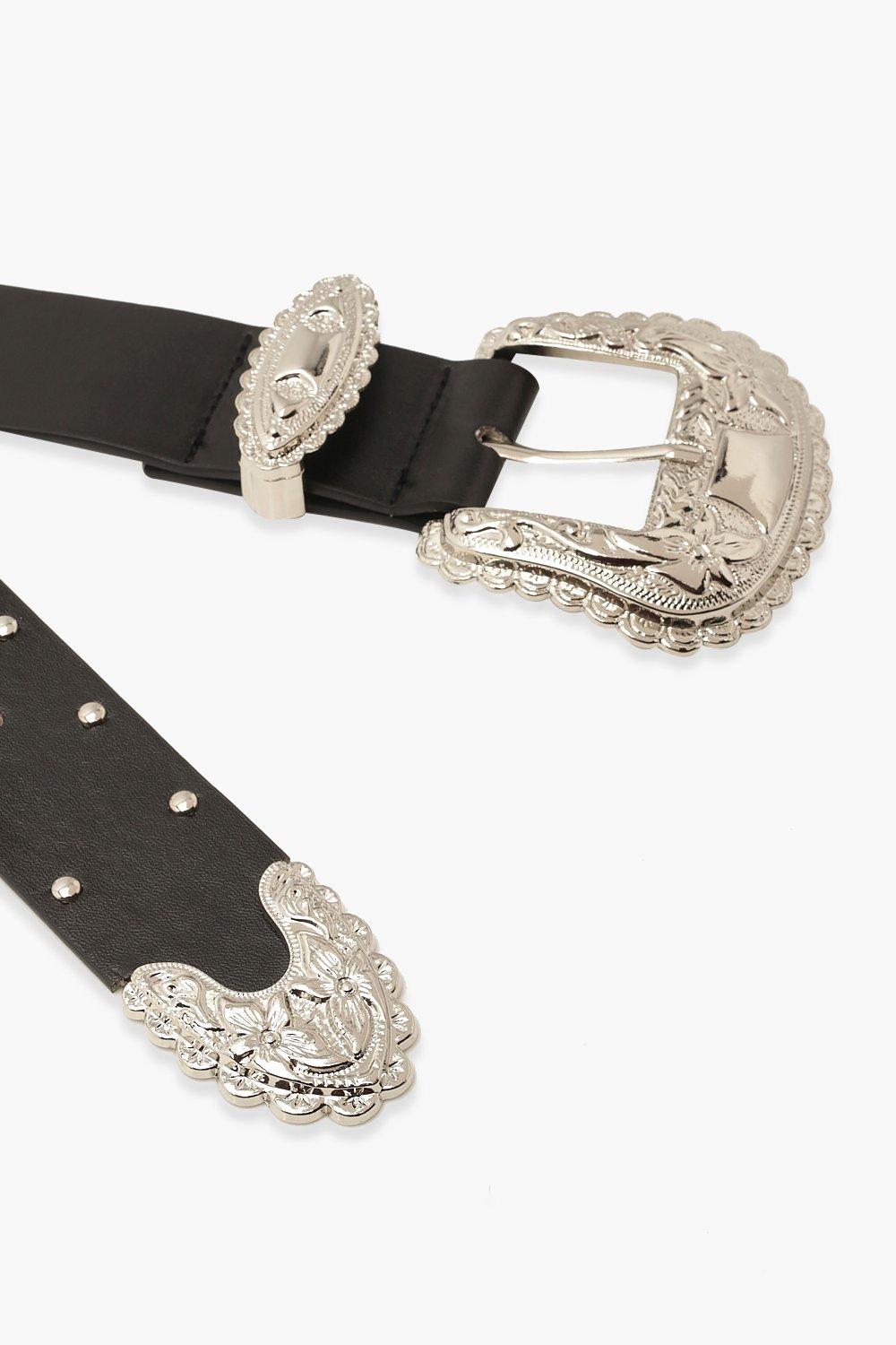 studded western belt