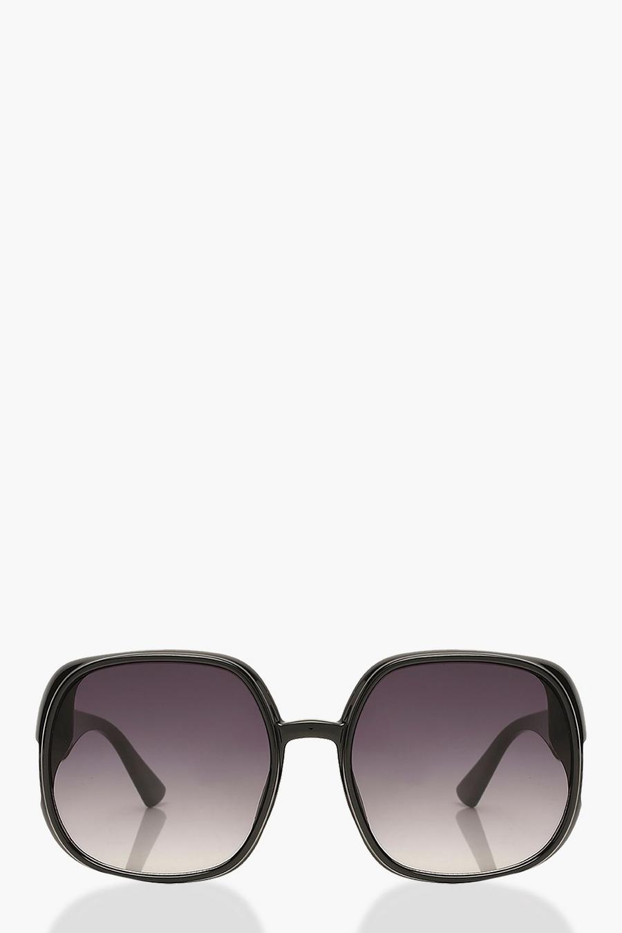 Extra Oversize Sonnenbrille mit eckigen Gläsern image number 1