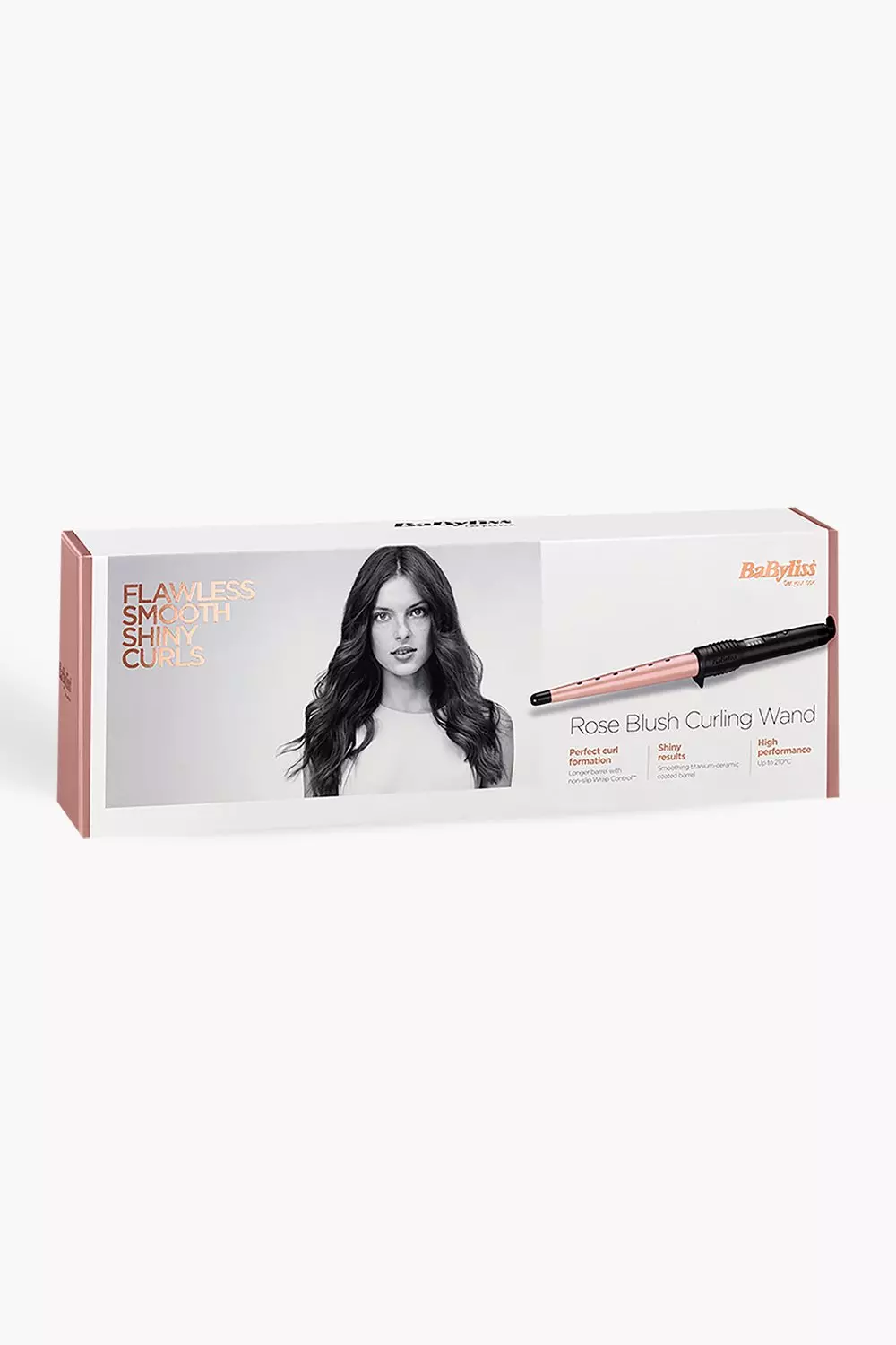 Babyliss Rose Blush Curling Wand