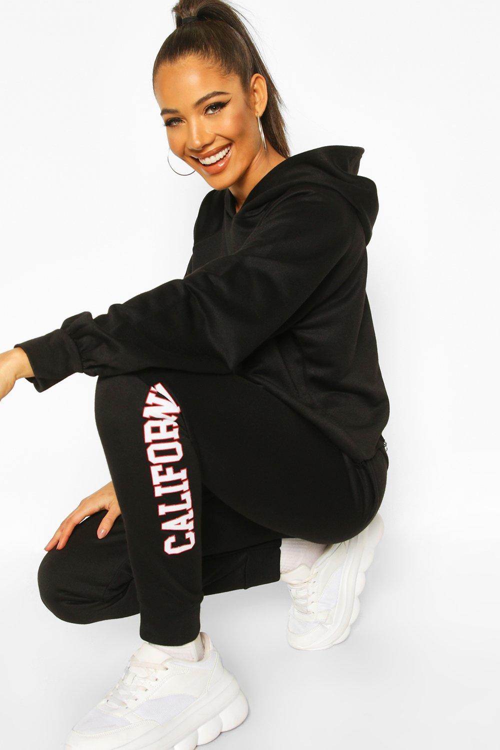 crop hoodie tracksuit