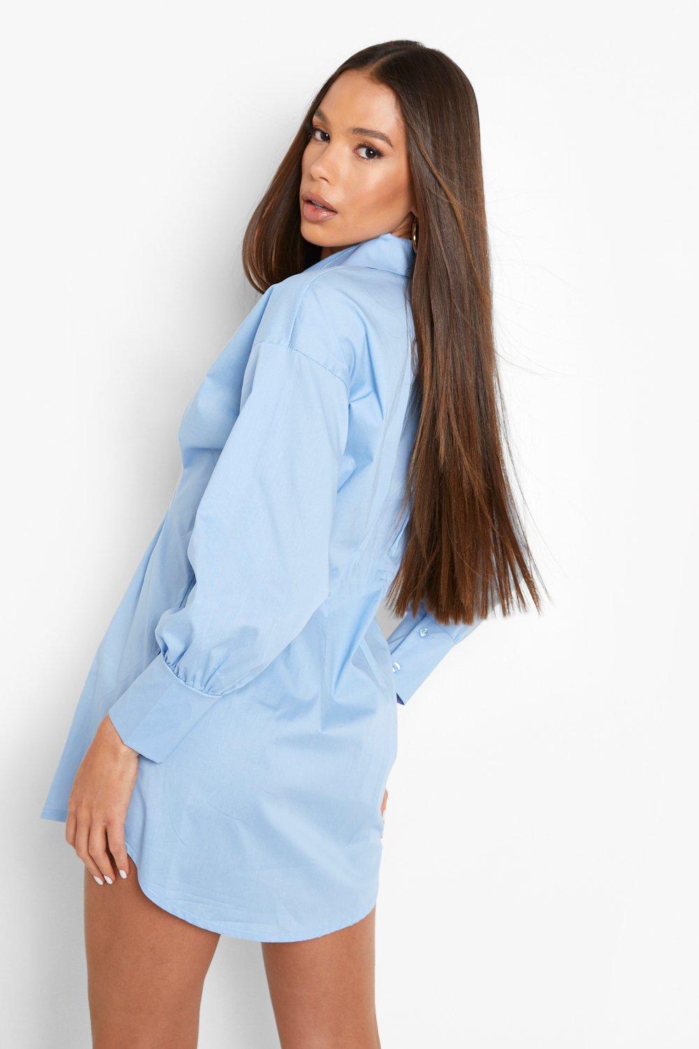 boohoo robe blanche