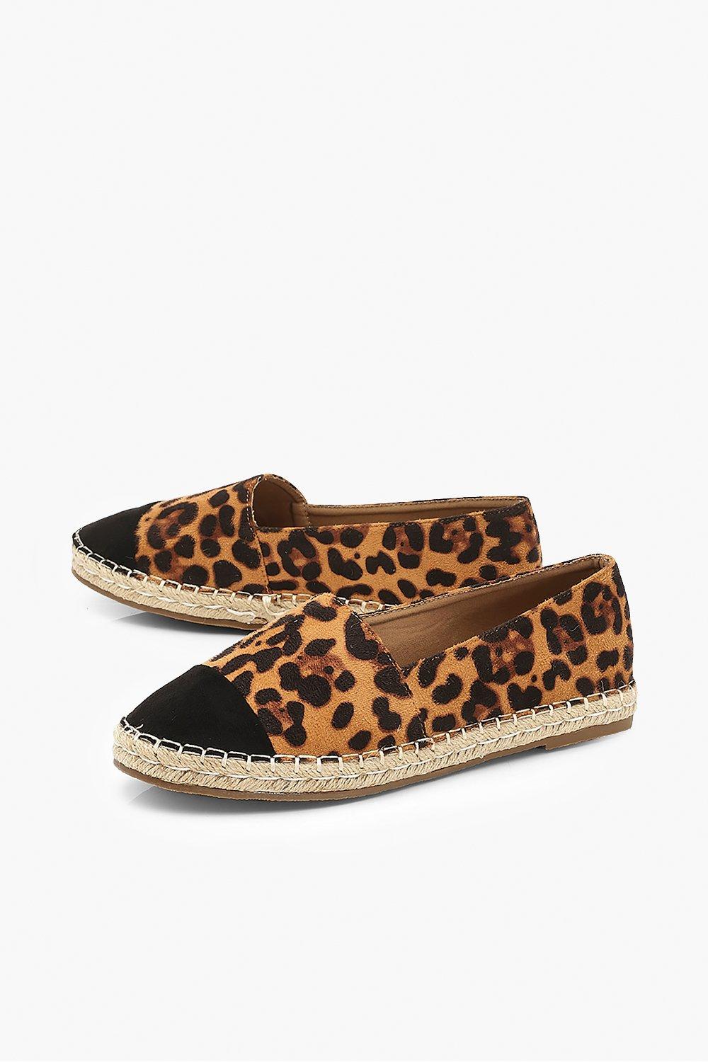 Espadrille store leopard femme