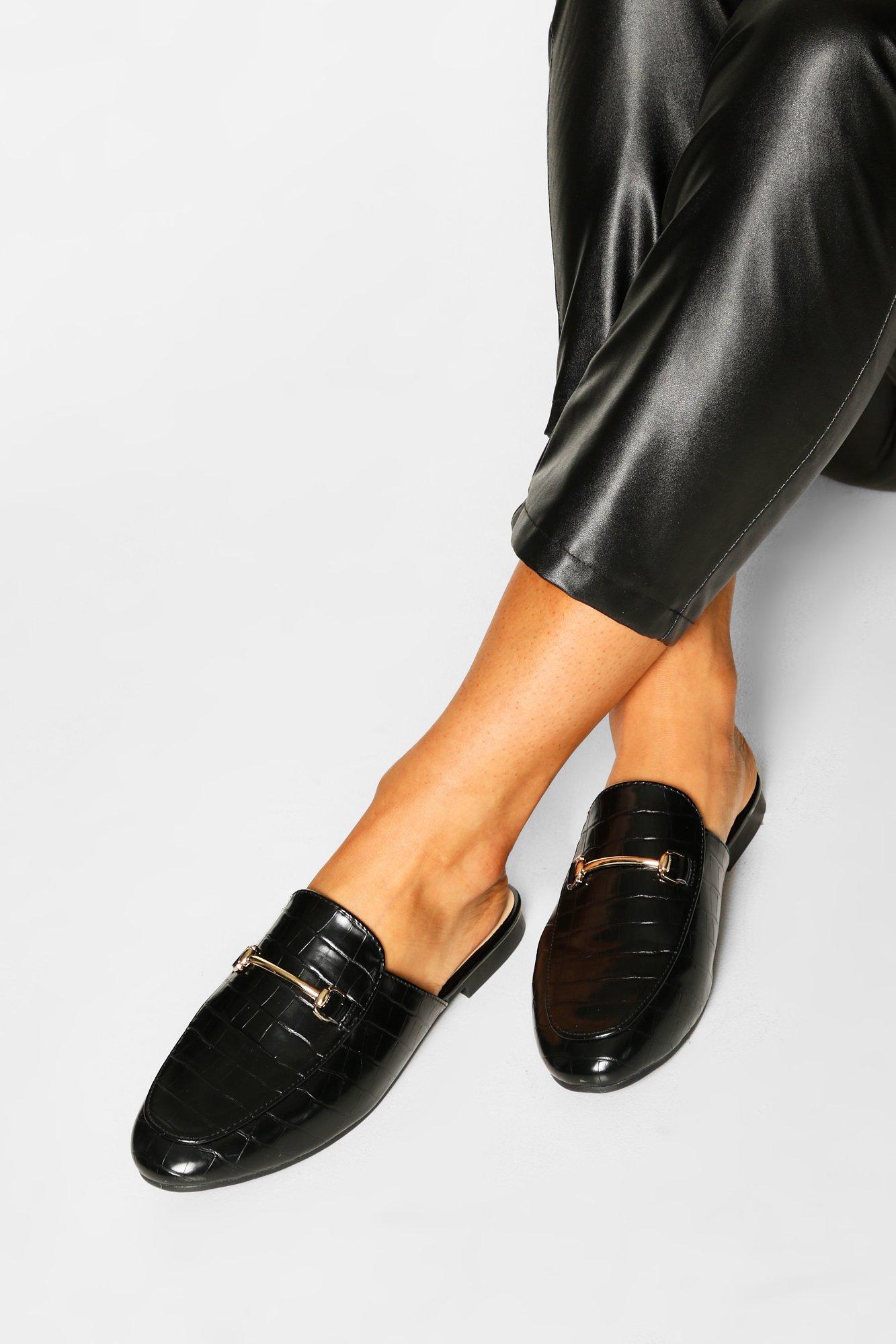 slip on mule loafers