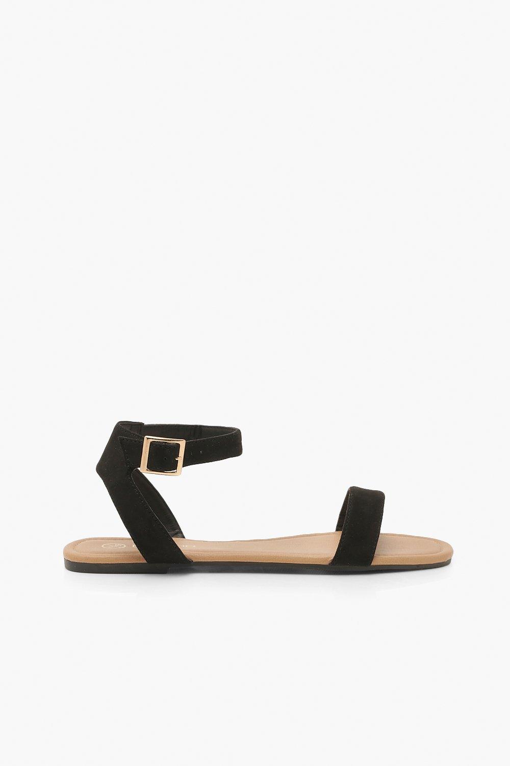 Boohoo wide hot sale fit sandals