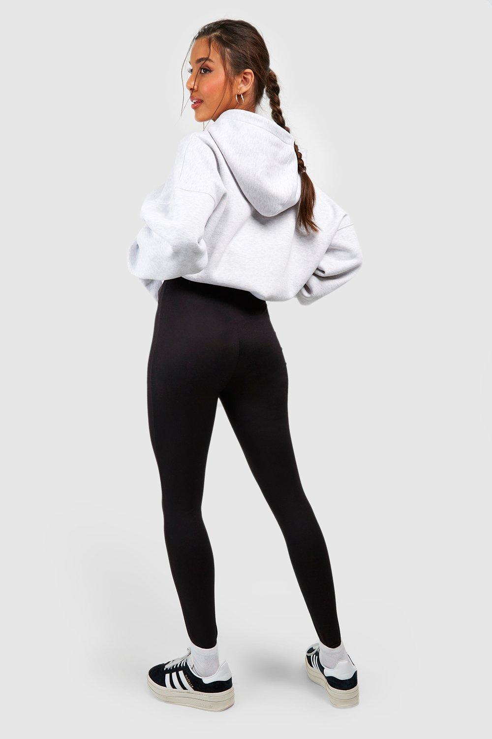 Basics 2 Pack High Waisted Core Jersey Knit Leggings