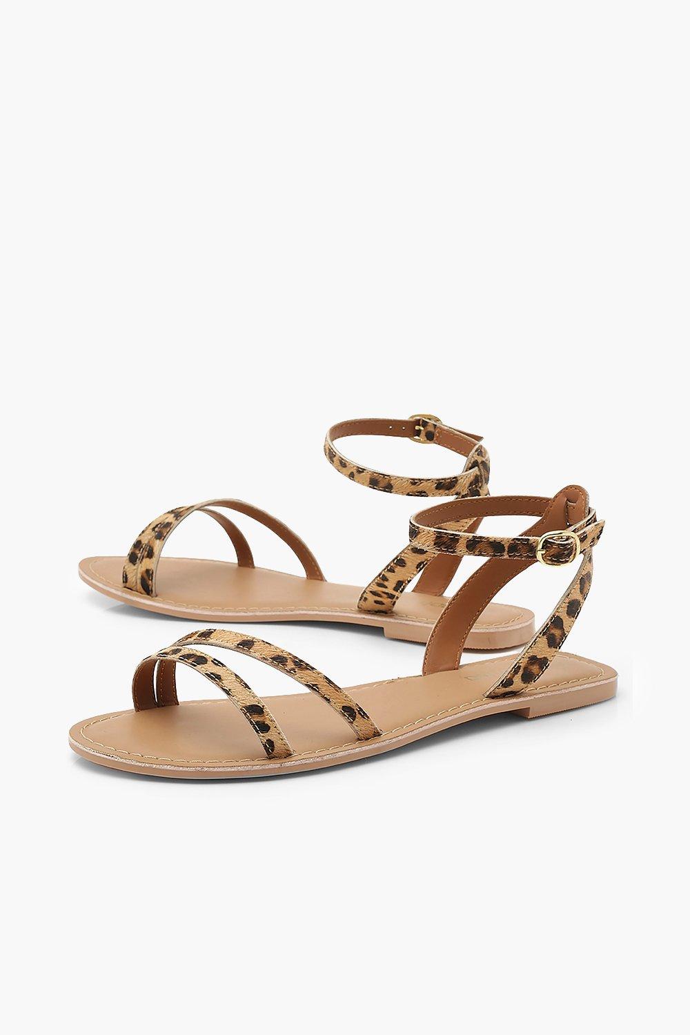 Zara best sale leopard sandals