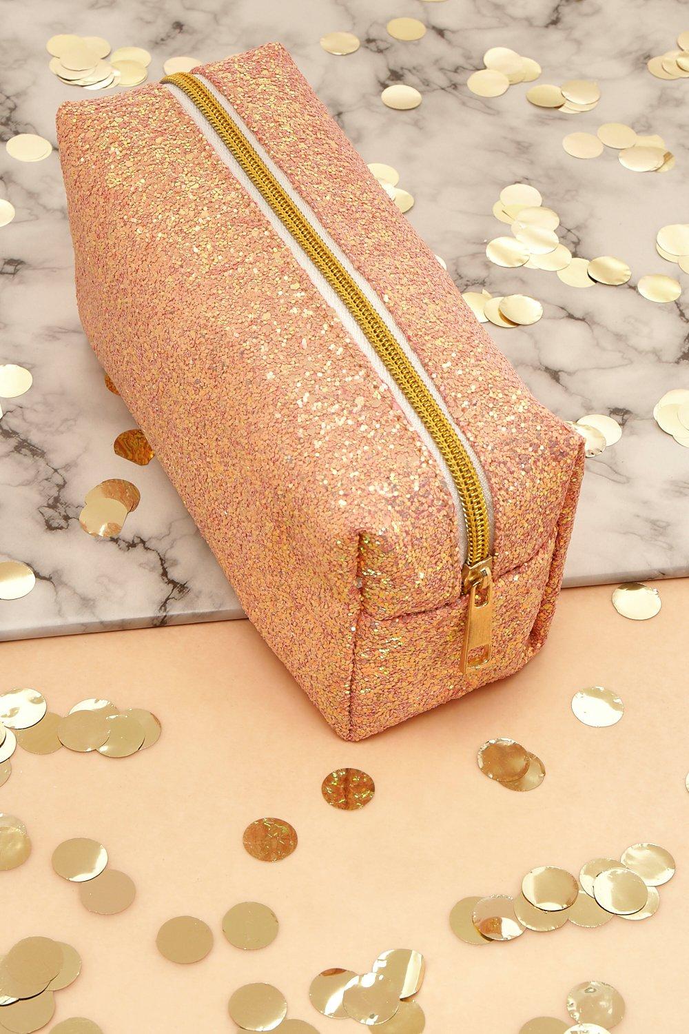 boohoo rose gold bag