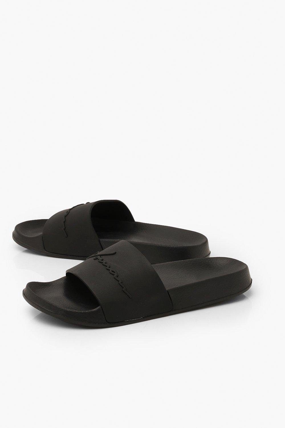 Boohoo discount sliders womens