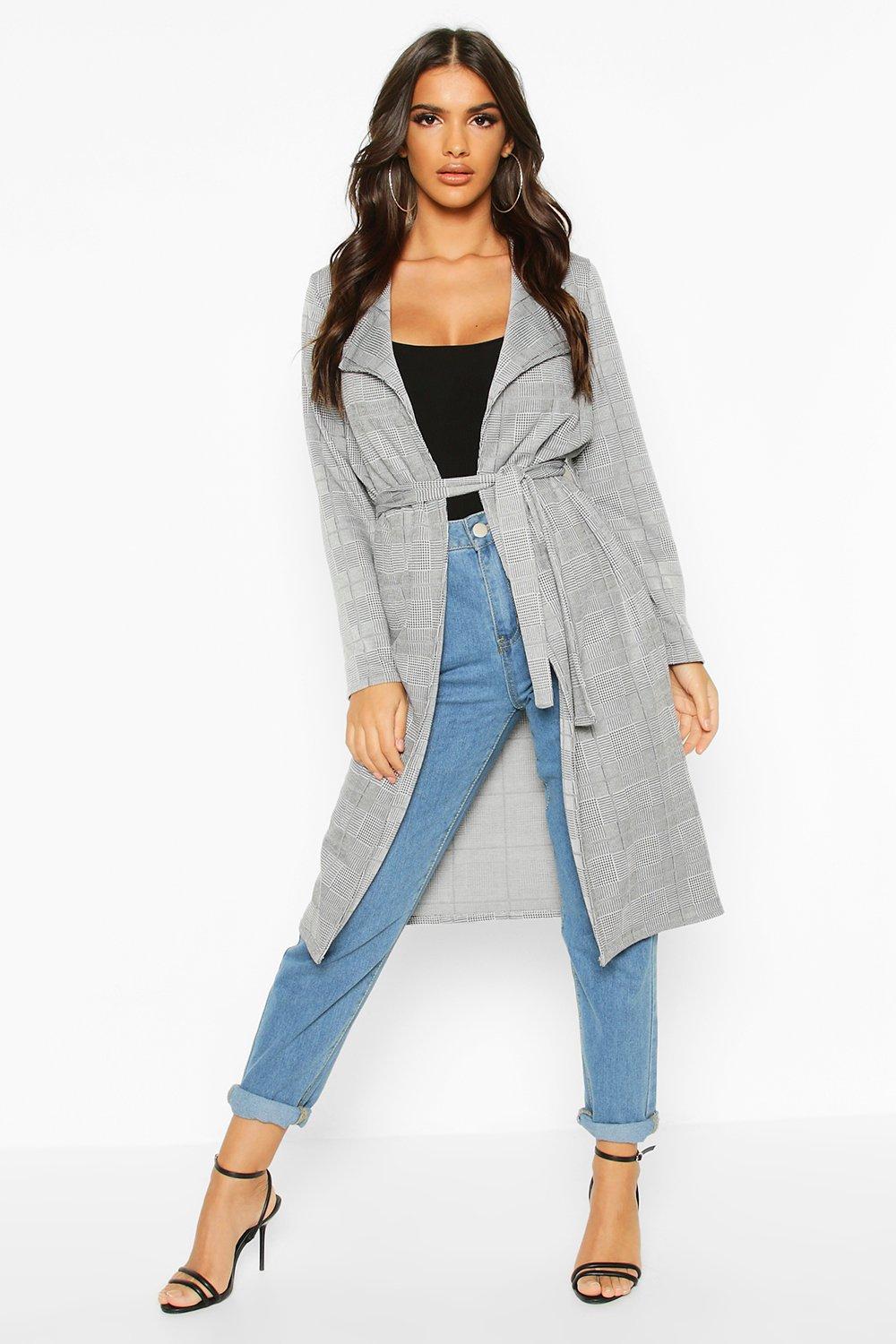 grey duster jacket