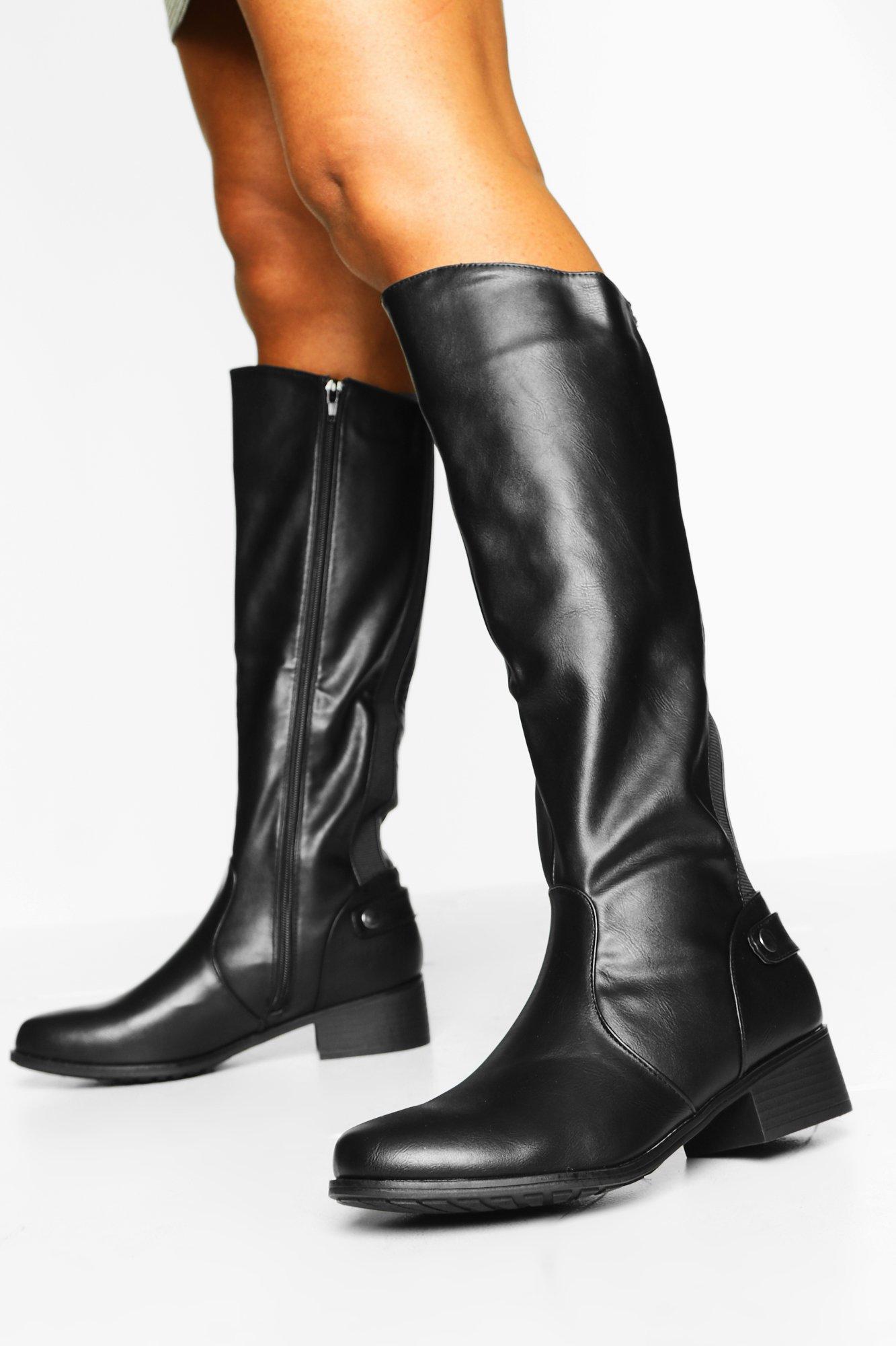 boohoo knee high boots