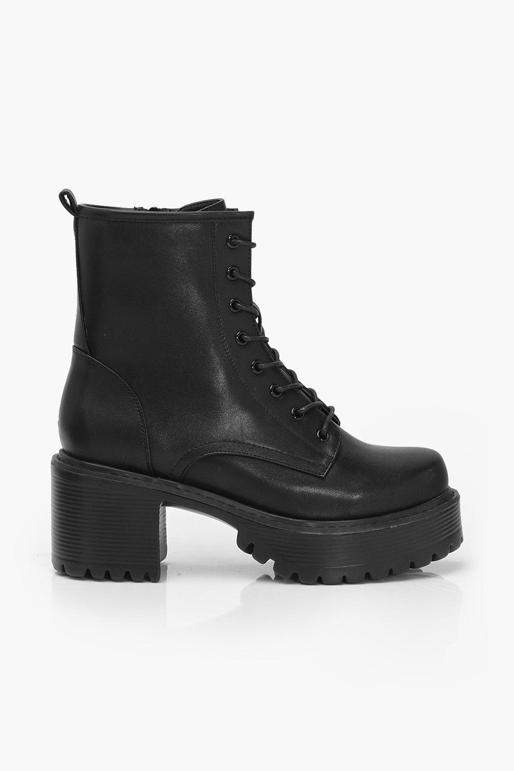 hiker boots boohoo