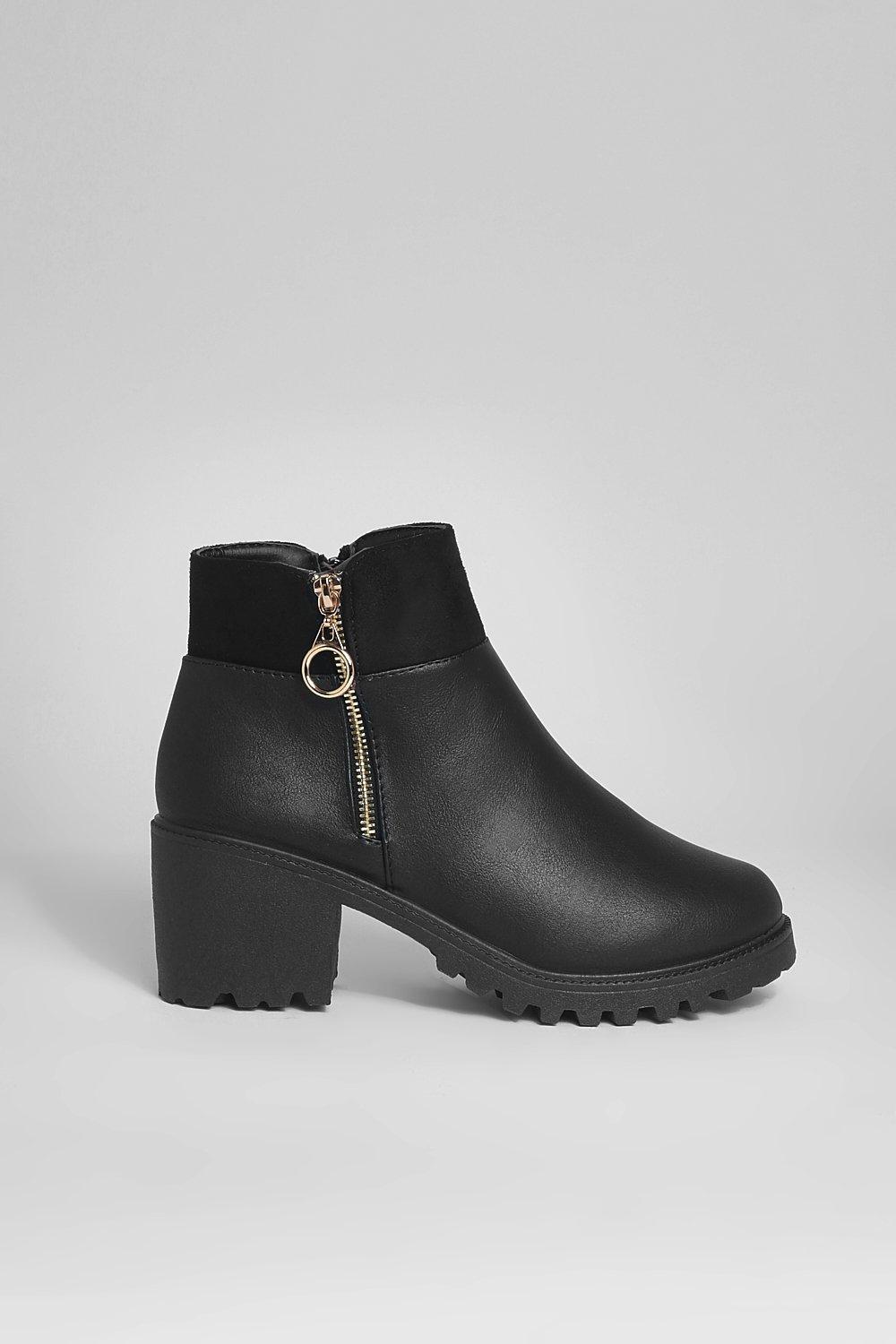 Ring zip clearance boots