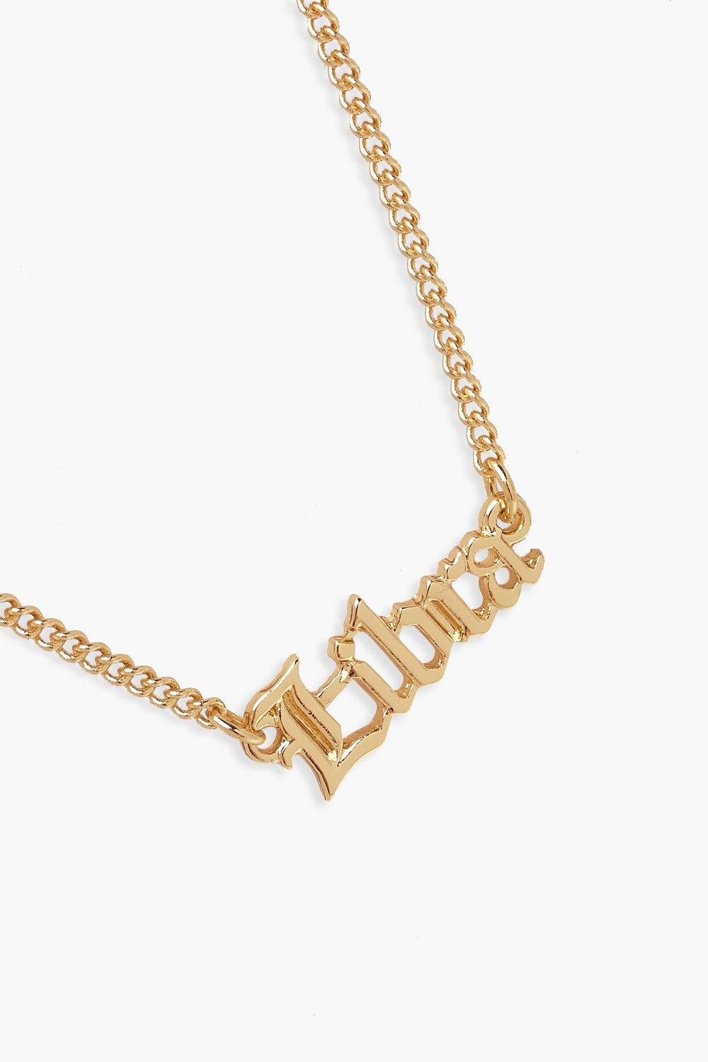Bershka deals libra necklace