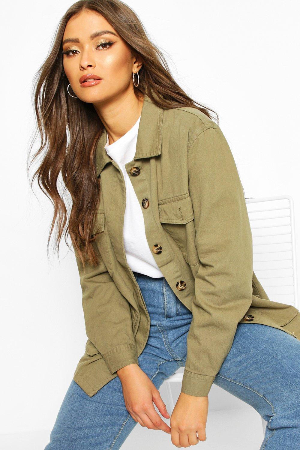 Boohoo utility shop jacket