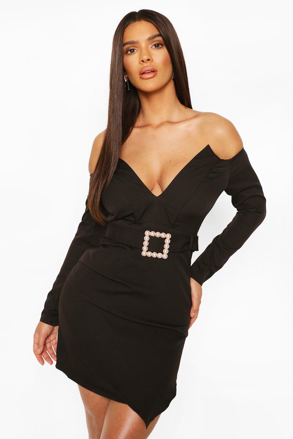 pearl bodycon dress