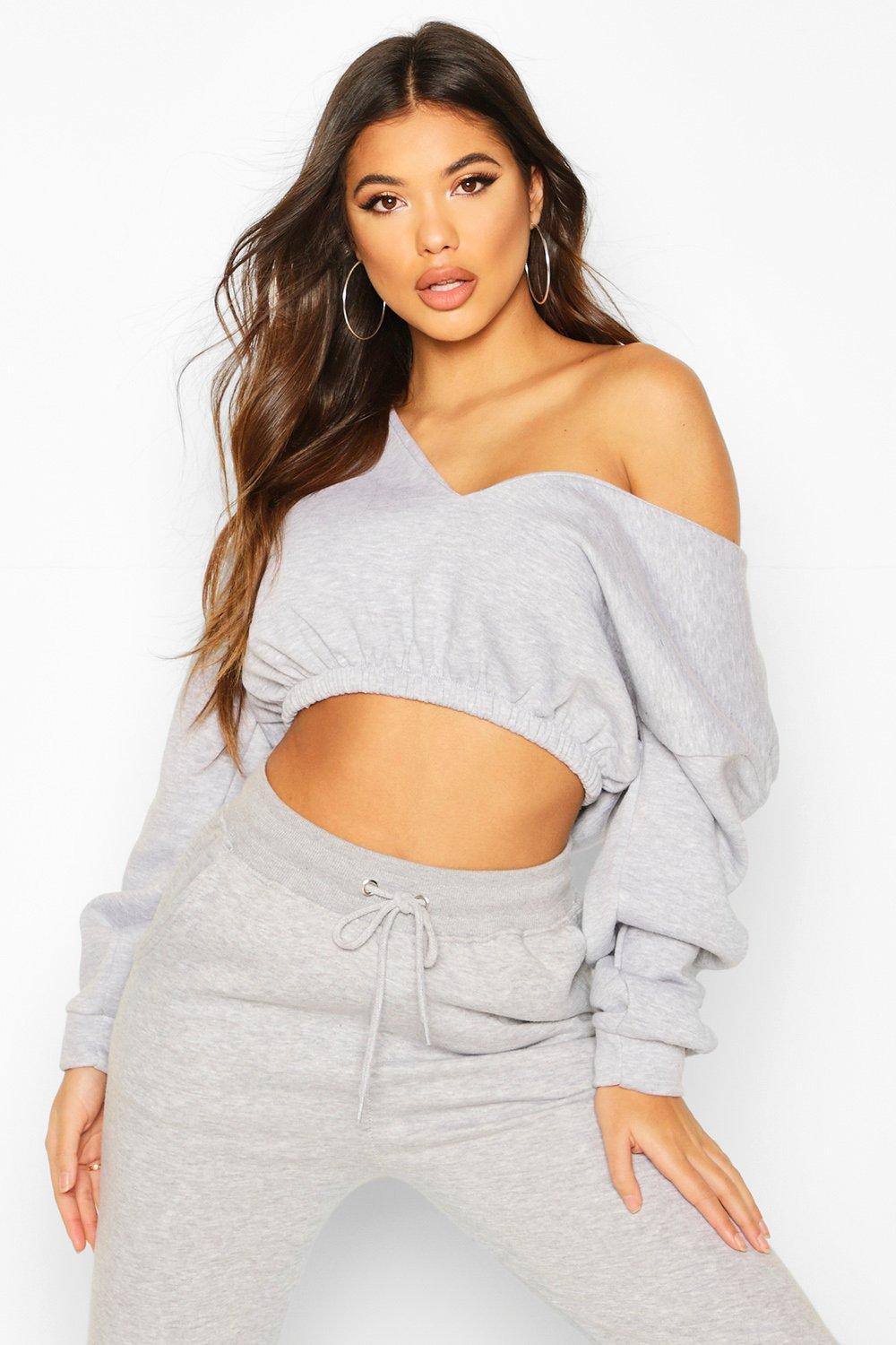 off shoulder sweat