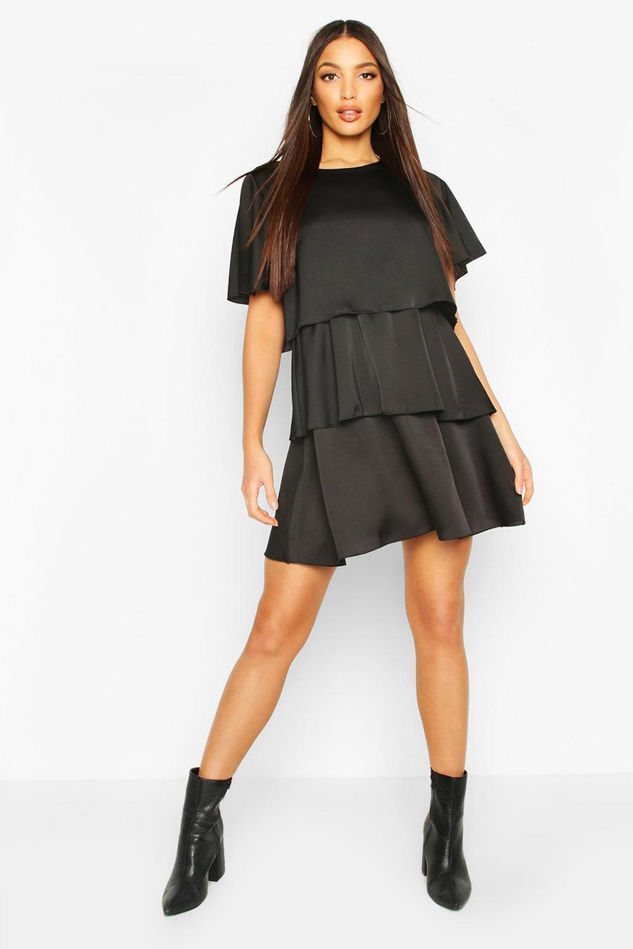Ruffle Tiered Smock Dress image number 1