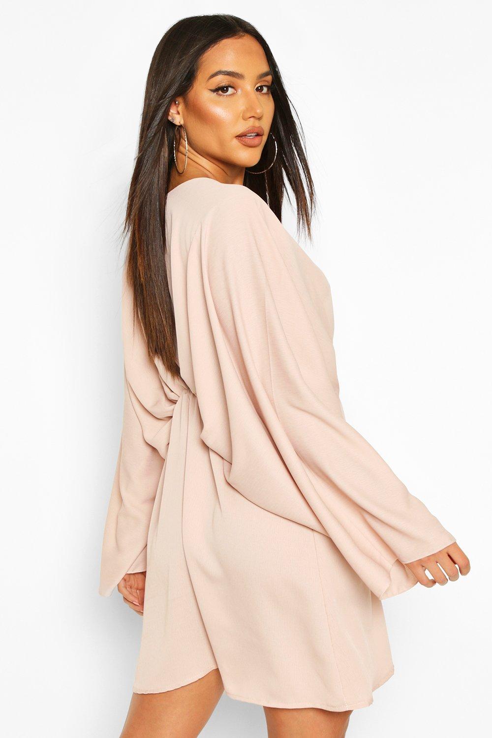 Kimono sleeve skater outlet dress