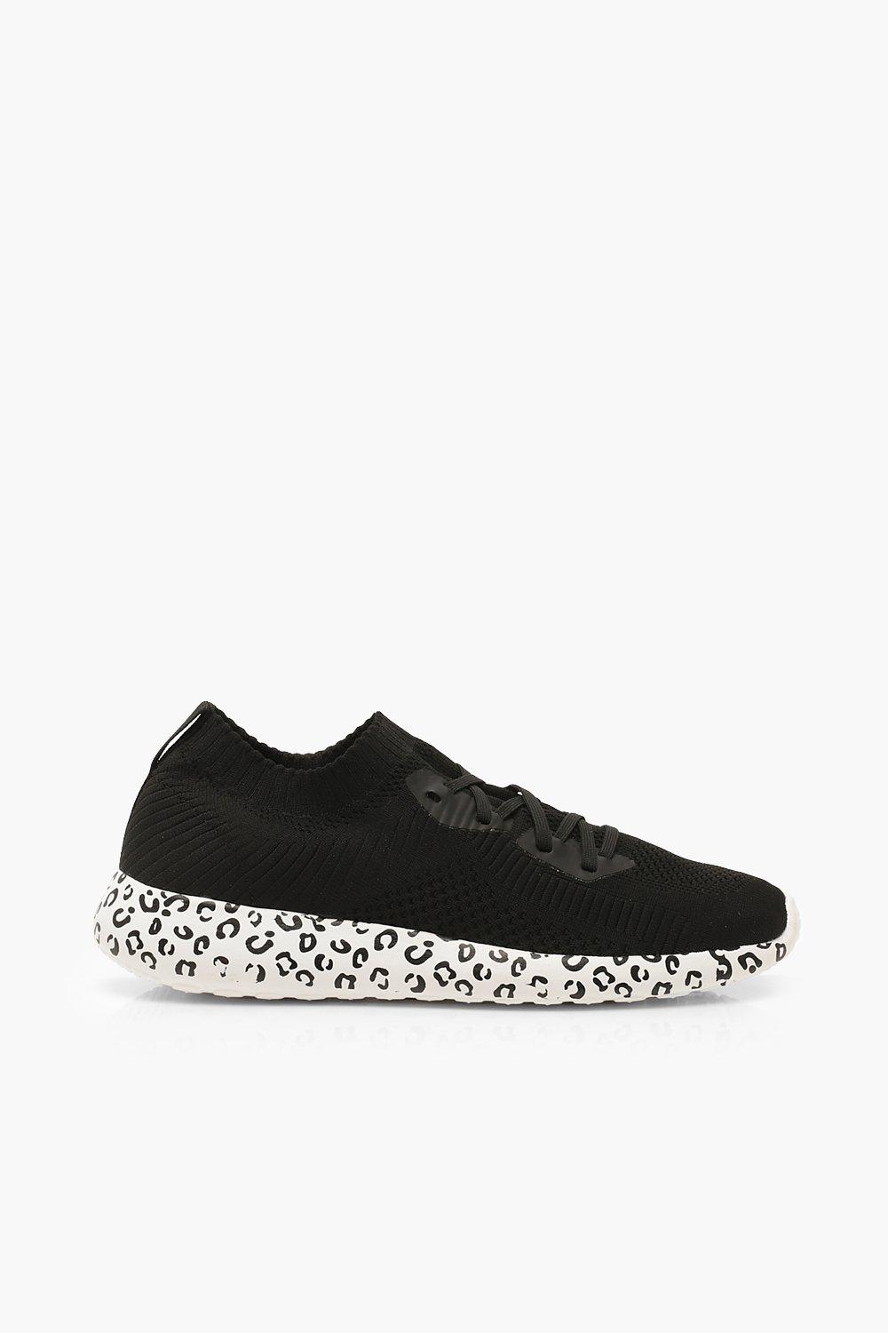 leopard sole sneakers