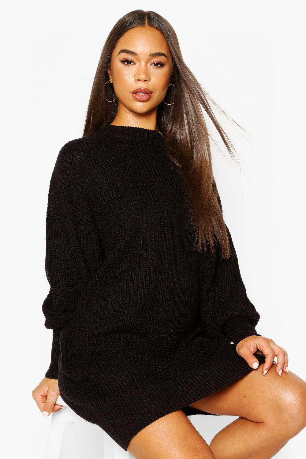 oversized crew neck jumper