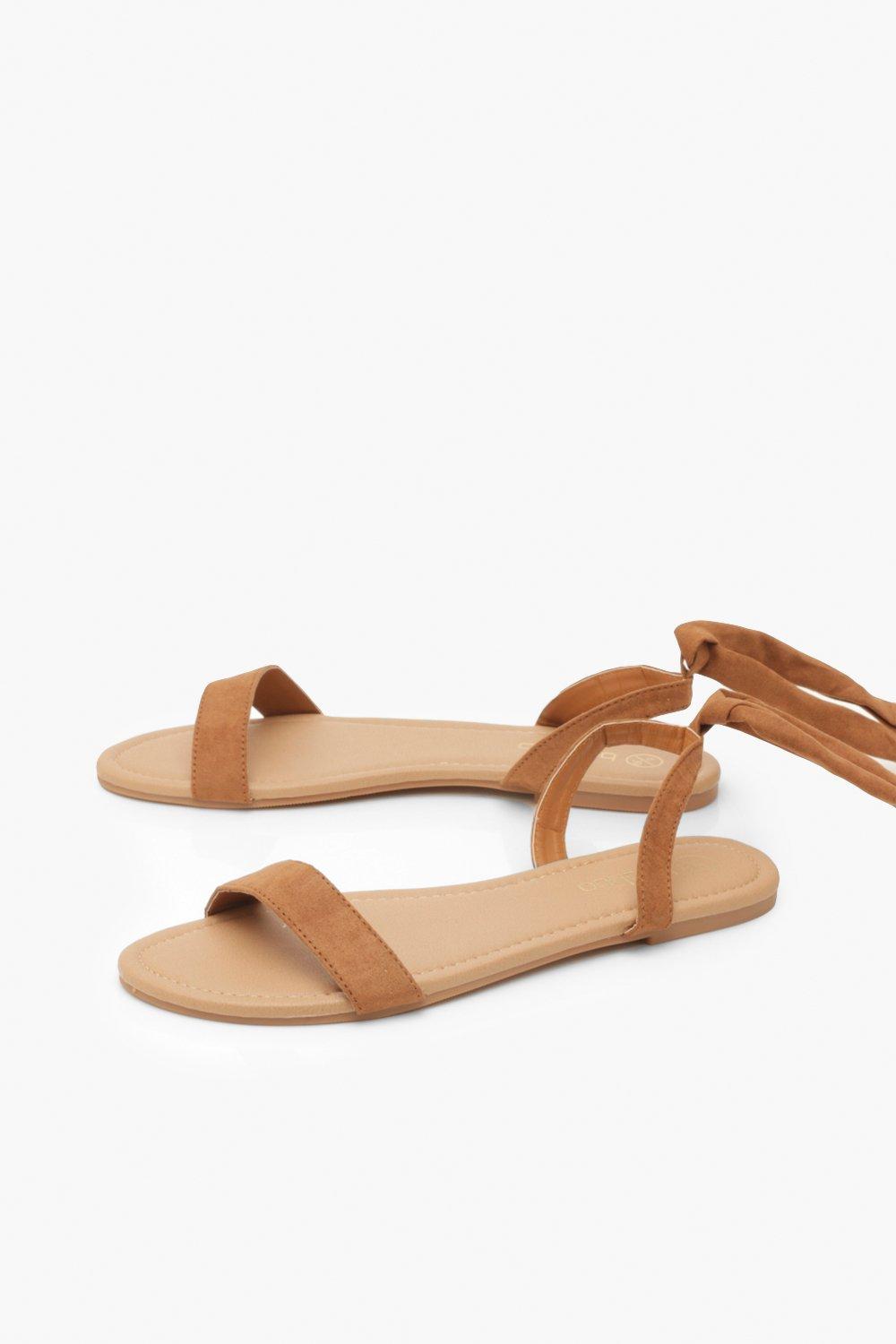 Basic Wrap Sandals boohoo