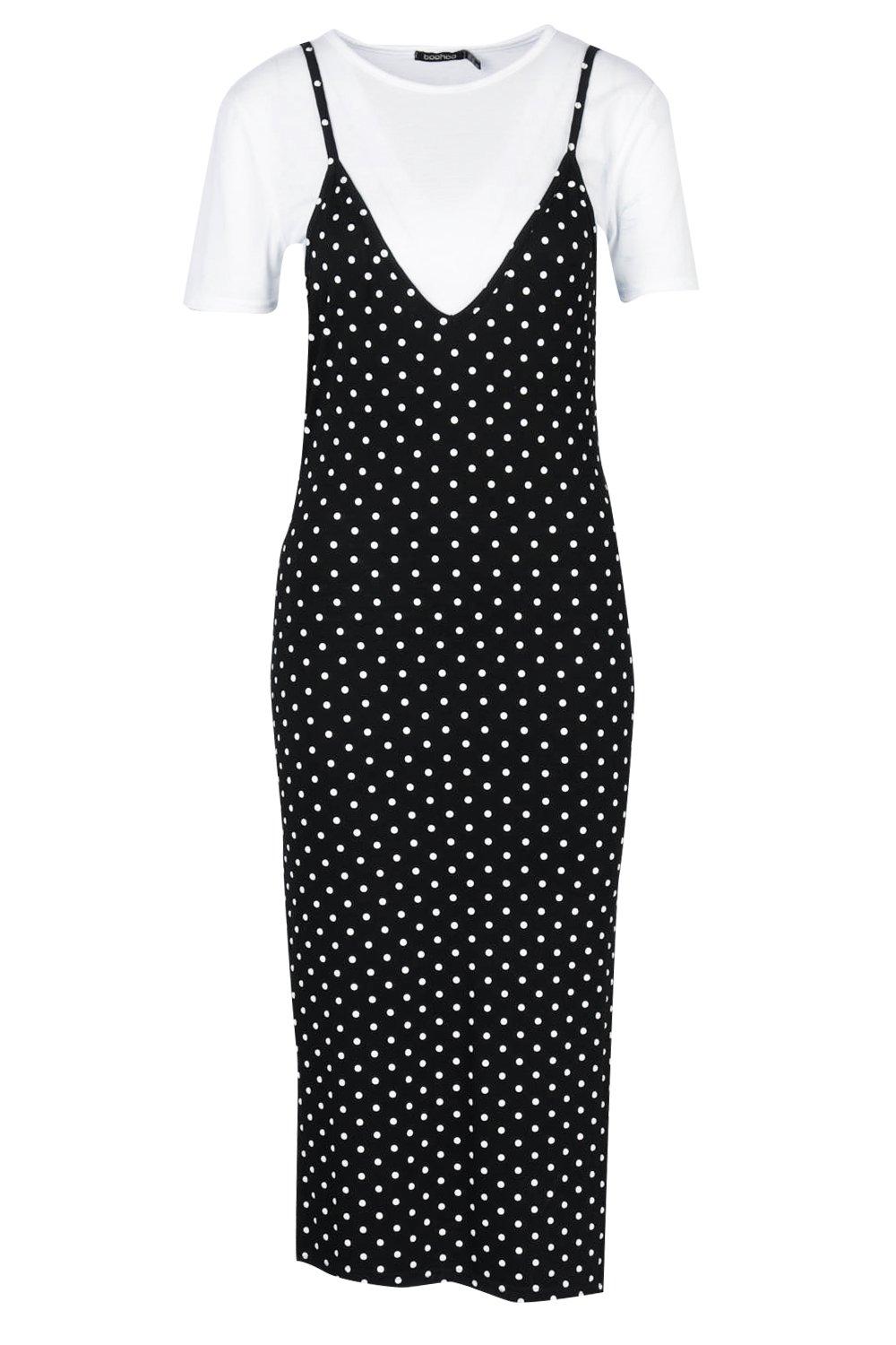 polka dot slip