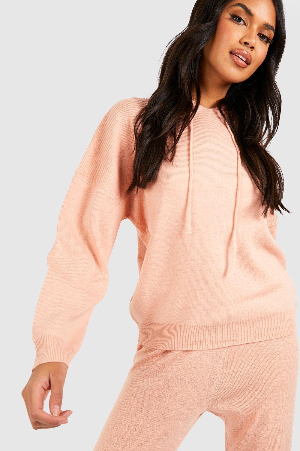 Hoodie Knitted Tracksuit boohoo