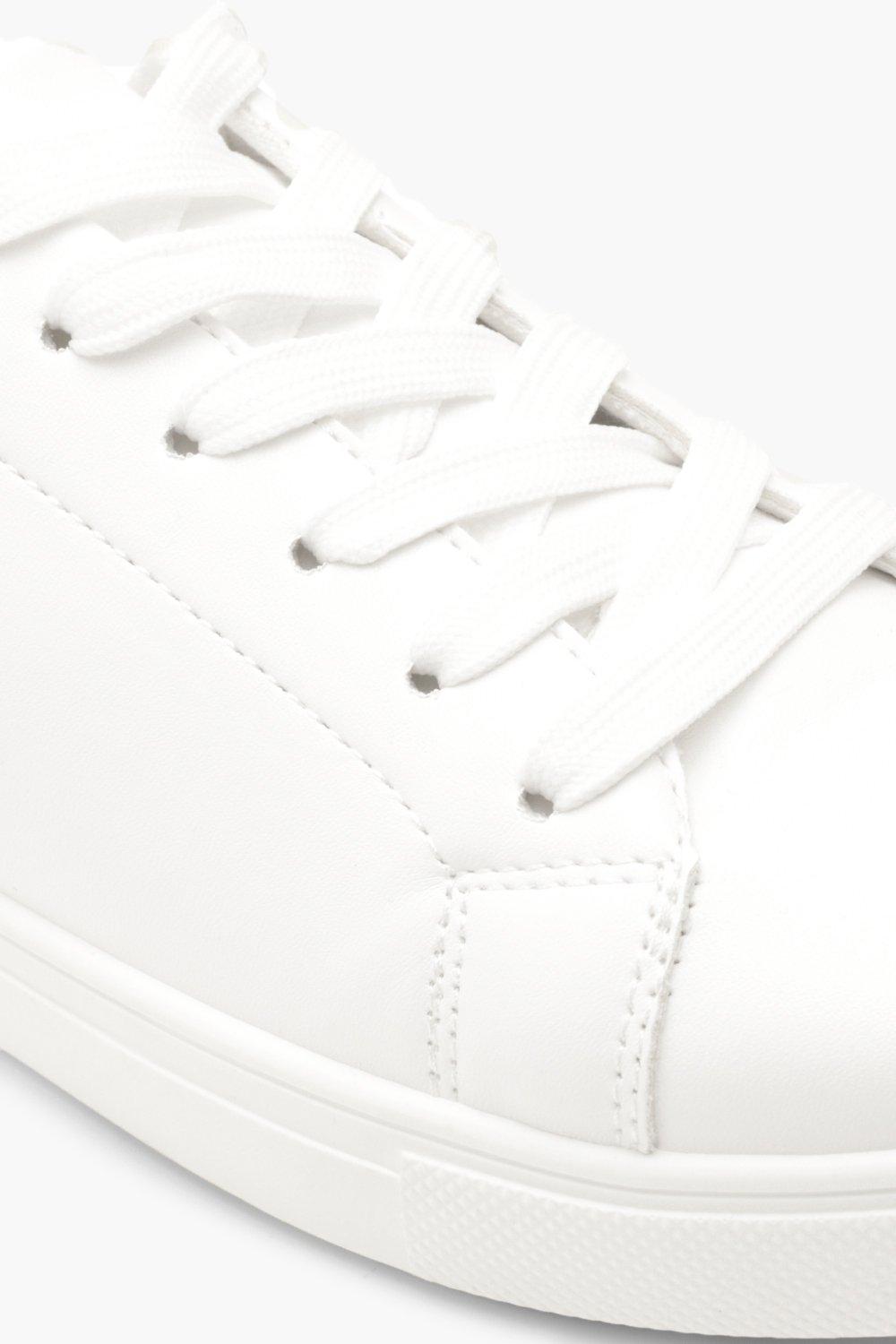 white flat shoes wide fit