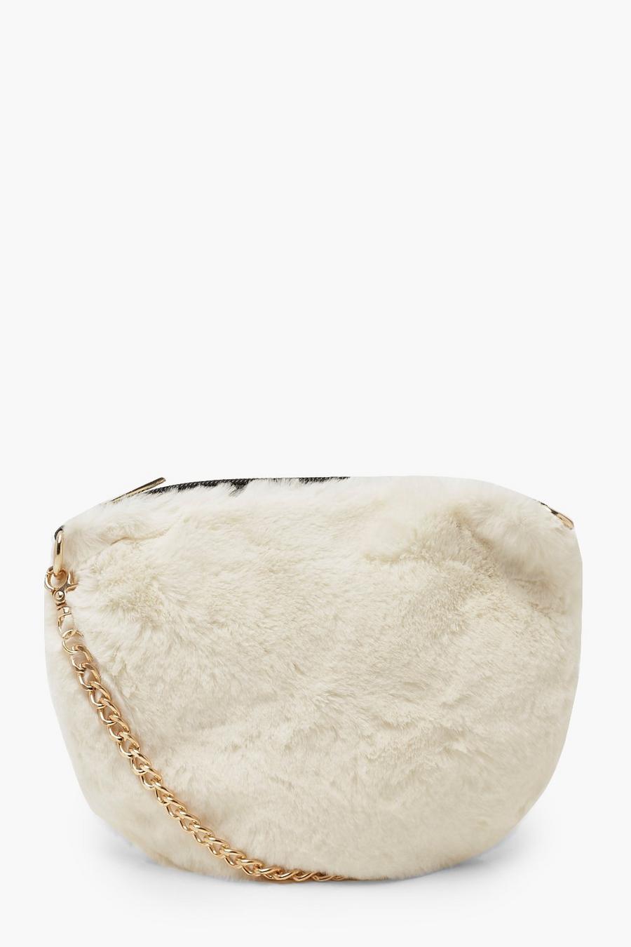 Faux Fur Cross Body Bag image number 1