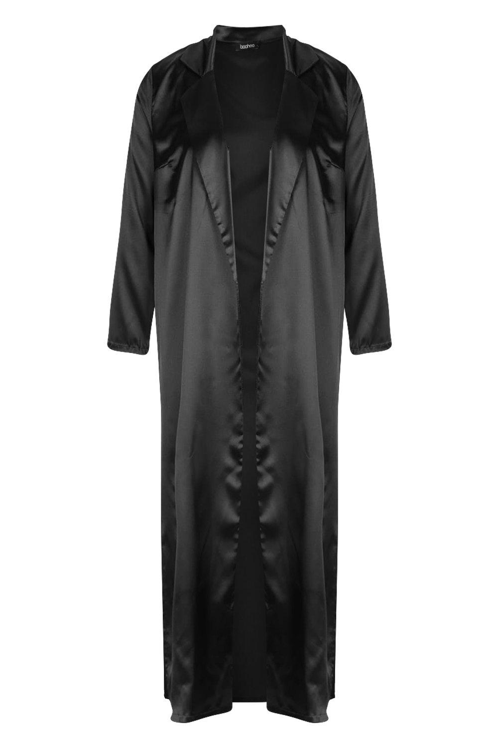 Plus size sale satin duster