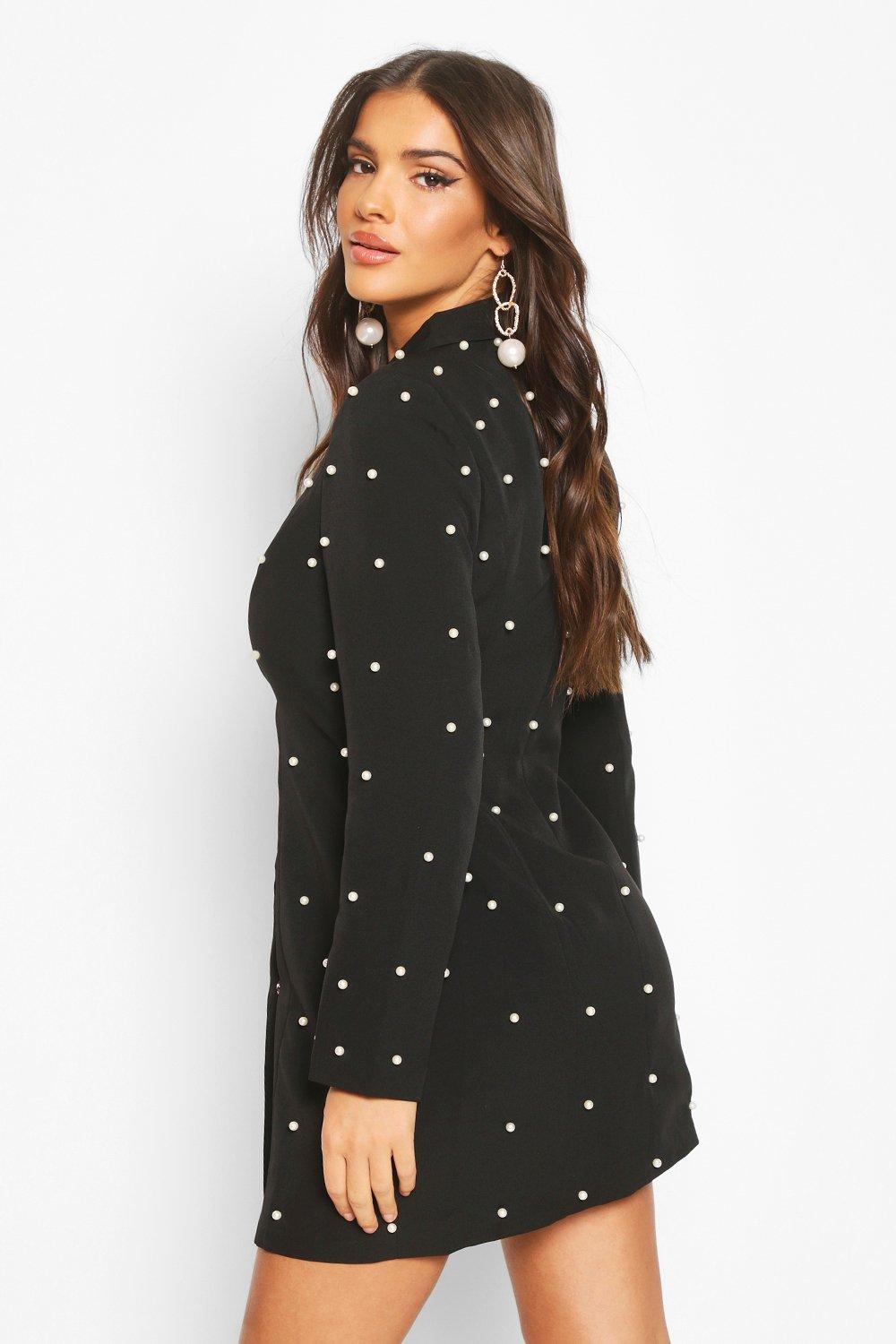 Black pearl shop blazer dress