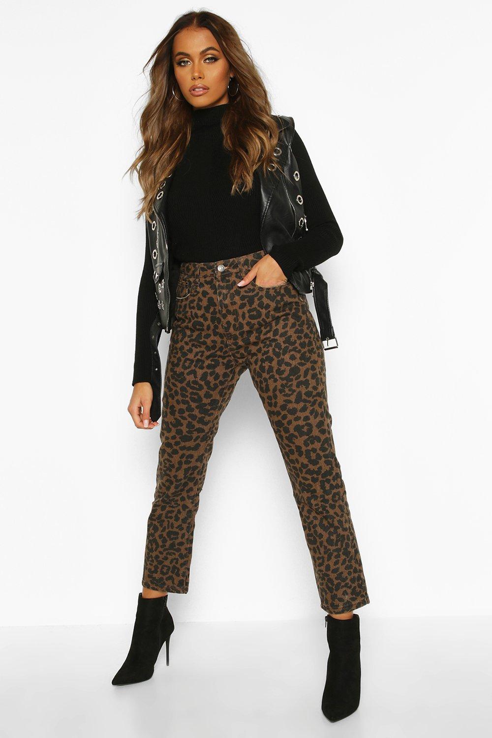 leopard jean
